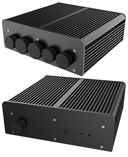 Akasa Pascal TN enclosure (for Intel NUC11/12, IP65 waterproof) <b>[A-NUC67-M1B]</b>