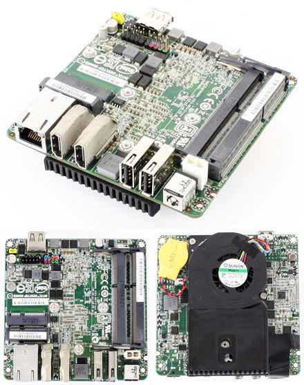 Intel NUC DCP847SKE Mainboard (Next Unit of Computing, Intel Celeron 847)