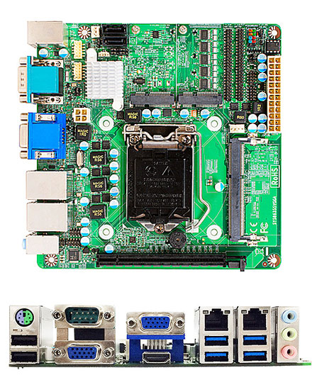 Jetway NFS5Z-IH81 (Intel H81)