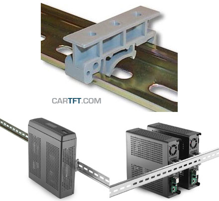 DIN-Rail adapter  f. M350 enclosure