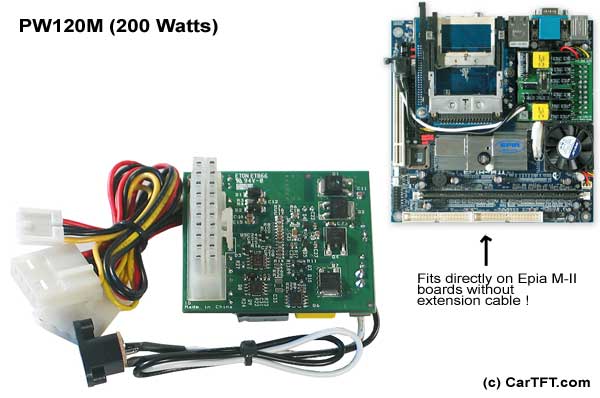 PW-120M(200M) -P4- 12V DC/DC (200 Watt)